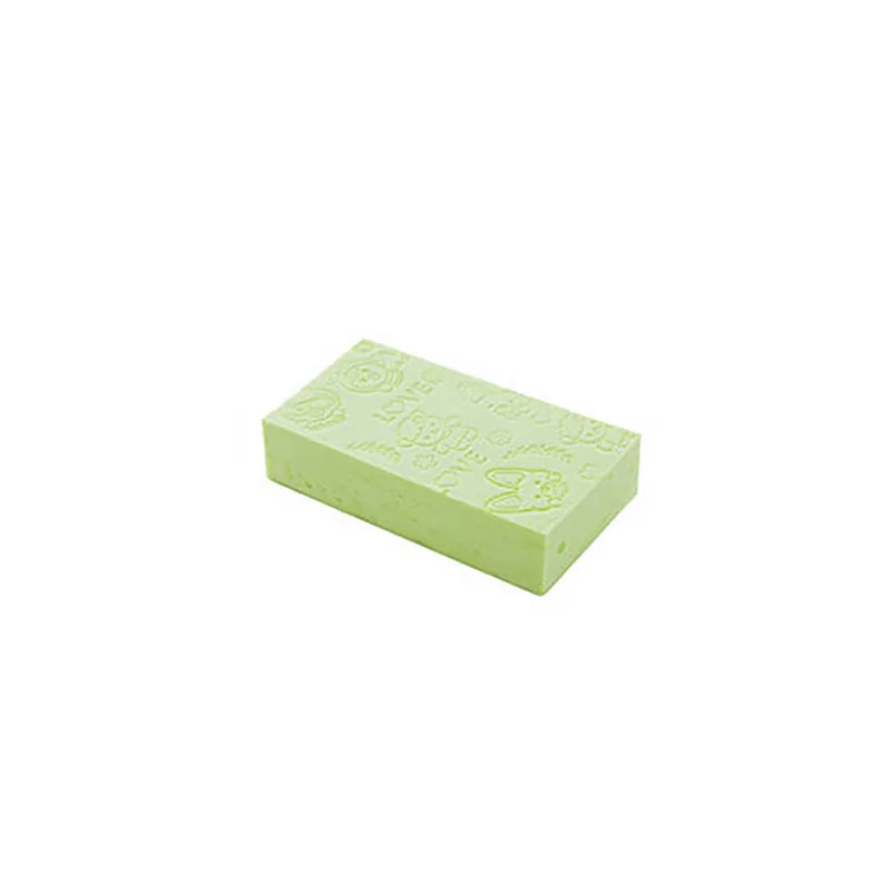 style1 green Мягкая детская губка для душа, Детские душевые губки, отшелушивающая щетка для чистки тела, Детские аксессуары для ванной - Цвет: style1 green