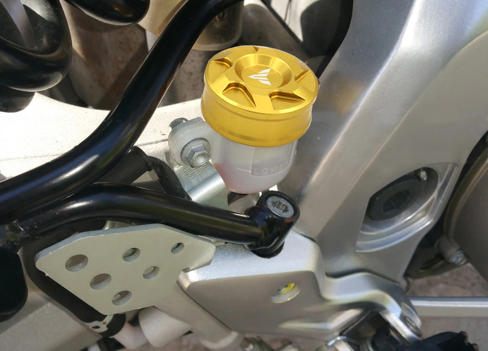 Задняя Крышка Резервуара тормозной жидкости для YAMAHA YFM250R YFM350R YFM700R YFM600F YMF