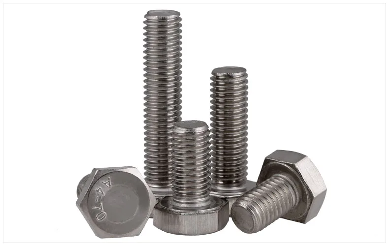 

DIN933 316 stainless steel screws full thread screw M4 M5 M6 M8 screws External hex screws 316 bolt