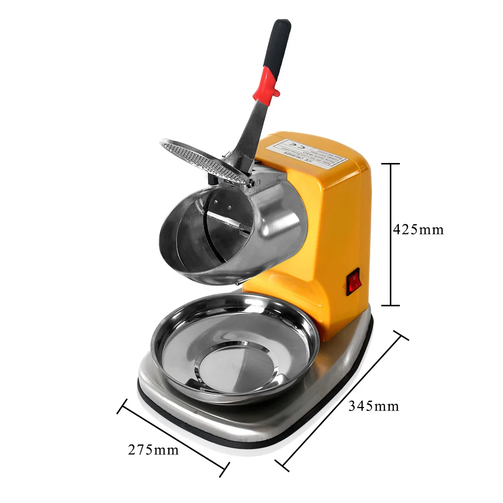 ITOP Коммерческая электрическая дробилка для льда и бритва снежный конус слякоть