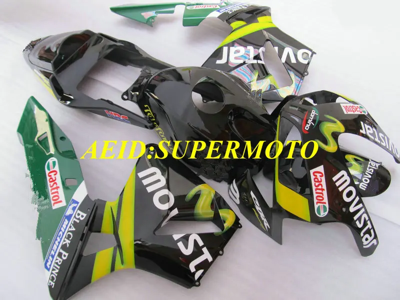 Комплект обтекателей для мотоцикла HONDA CBR600RR F5 05 06CBR 600RR CBR 600 2005 2006 ABS зеленый