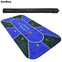 2 4m texas holdem rubber mat tablecloth poker board game table top digital printing suede layout poker accessories