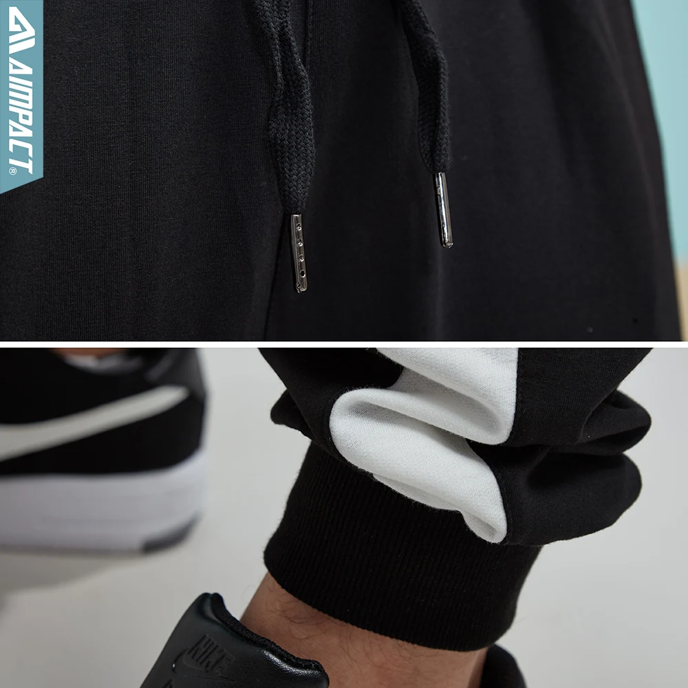 Aimpact Новинка 2017 года тренировочные штаны Для мужчин Контрастность Лоскутная