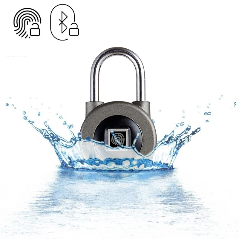 Смарт замок M3 с отпечатком пальца водонепроницаемое IP66 Bluetooth