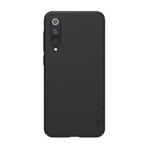 NILLKIN супер матовый чехол для телефона для Xiaomi Mi 9 SE Жесткий PC Матовая защитная задняя крышка для Xiaomi Mi 9 SE 9se чехол Capa бизнес - Цвет: Черный