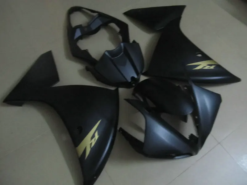 Комплект обтекателей для мотоцикла YAMAHA YZFR1 09 10 11 YZF R1 2009 2010 2011 YZF1000 ABS Матовый черный