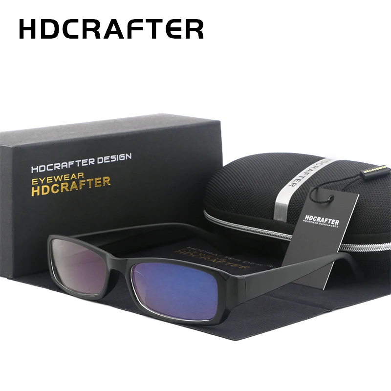 HDCRAFTER классический бренд анти излучения очки для чтения мужчин женщин усталость