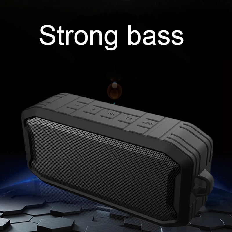 5.0 Bluetooth Speaker Portable Wireless Sound System 3D Stereo Music Surround Support Tf Aux Usb | Электроника