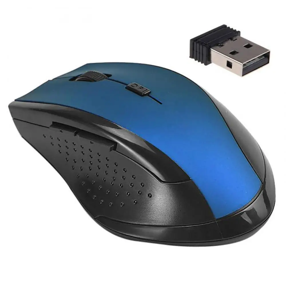 Беспроводная игровая мышь 3200DPI 2 4 ГГц оптическая эргономичная профессиональная