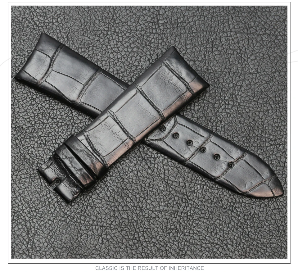 PESNO подходит для Audemars Piguet JULES AUDEMARS 15180OR 15182OR часы с ремешком из кожи крокодила аксессуары для мужчин 22 мм ремешок