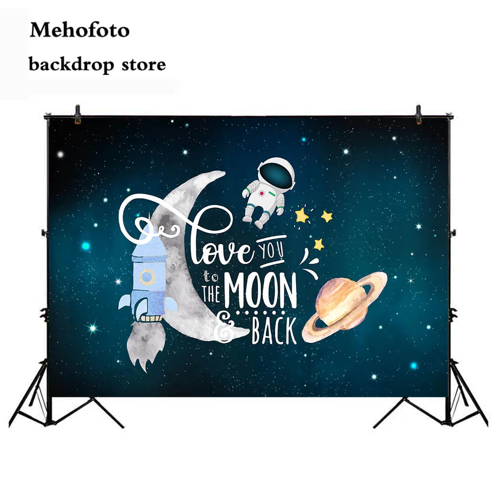 Mehofoto ученый фото фон мультфильм Вселенная для предметы украшения дня рождения