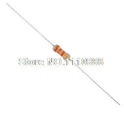 

Осевые карбоновые пленочные резисторы 33K Ohm 1/4W Watt 5% x1000pcs