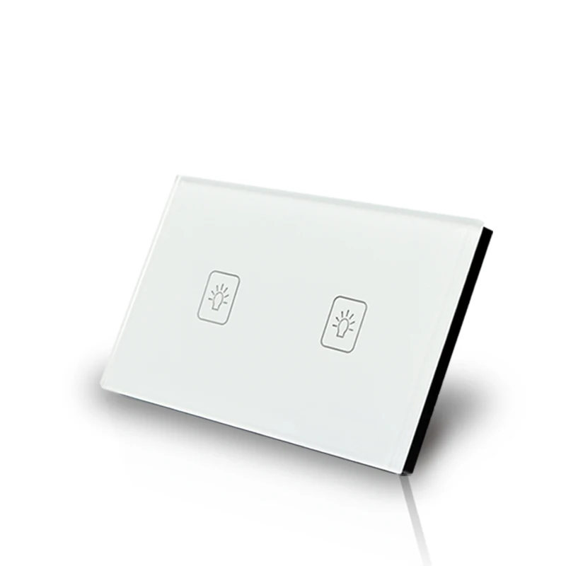 Настенный сенсорный высветильник ель из белого стекла 118*72 мм 110 250 В|led pillar|switch light