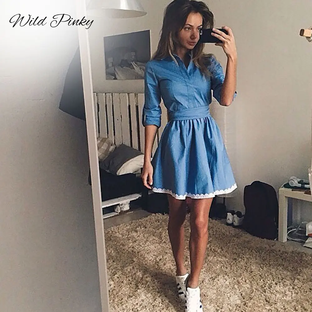 Женское винтажное асимметричное платье WildPinky офисное кружевное с квадратным