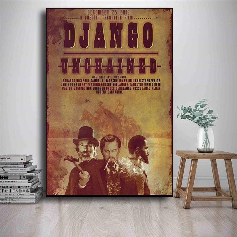 Tarantino классический фильм Marvel стены искусства холст плакат печать украшение