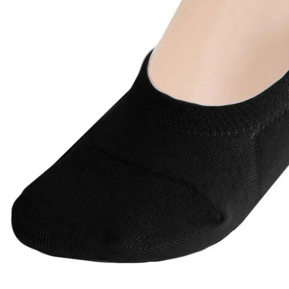 3 Pairs Men Socks Comfortable loafer Boat Liner Low Cut Hidden Black + White Grey Invisible Shallow mouth socks | Мужская одежда