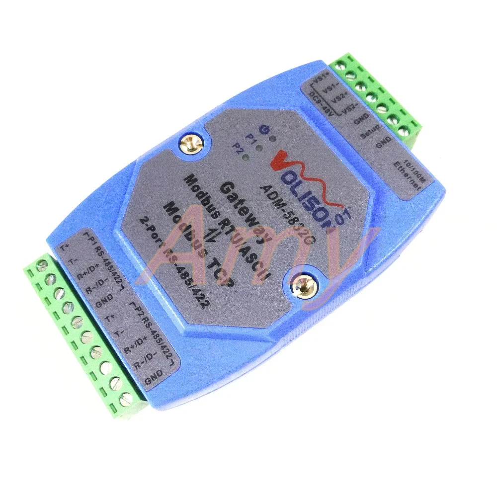 ADM 5832G Professional MODBUS Gateway Industrial Level 2 port rs485/422 Modbus RTU to TCP|rtu|rtu modbus |