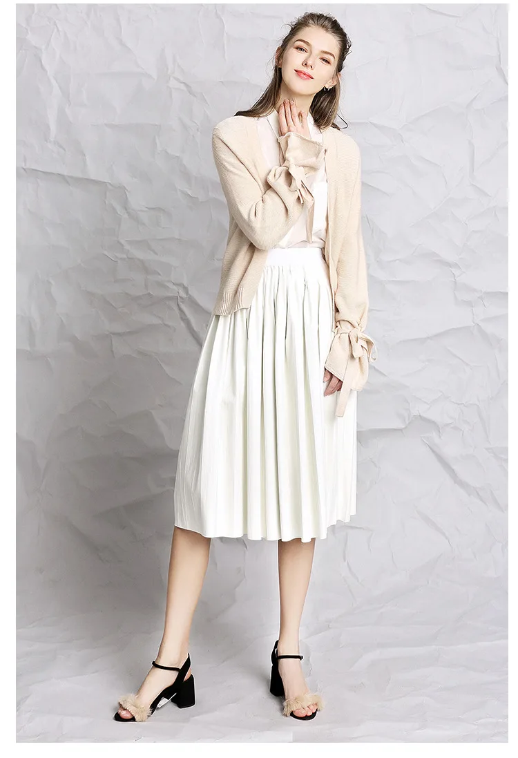 2017 Женщин Весной Кардиганы С Длинным Рукавом Лук Открытым Стежка Случайные