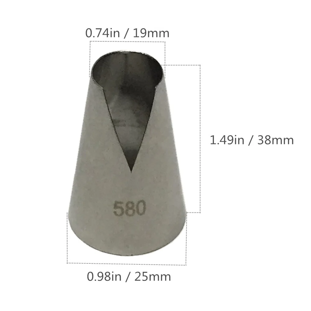 1 шт. насадка для крема DIY Кондитерская нержавеющая сталь обледенение