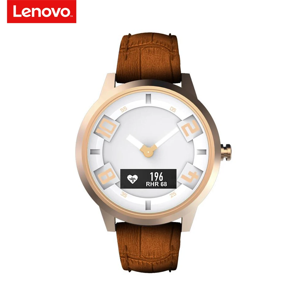 Умные часы Lenovo Watch X 80ATM водонепроницаемые сапфировое стекло механические 45 дней в