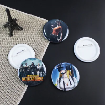 24 типа PUBG Playerunknown's Battlegrounds фигурка модель брошь заколки круглый значок жести