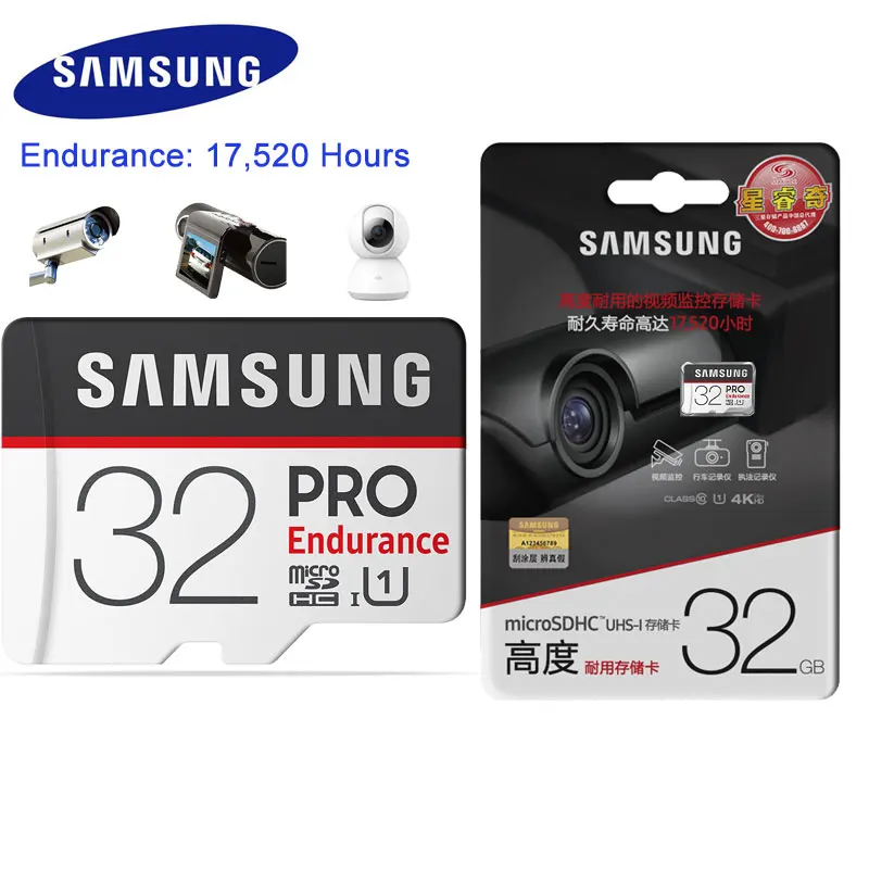 Карта памяти SAMSUNG Micro SD 32 ГБ карта Microsdhc для HD DVR камеры Дрон Гб TF карта|micro sd 16gb|micro