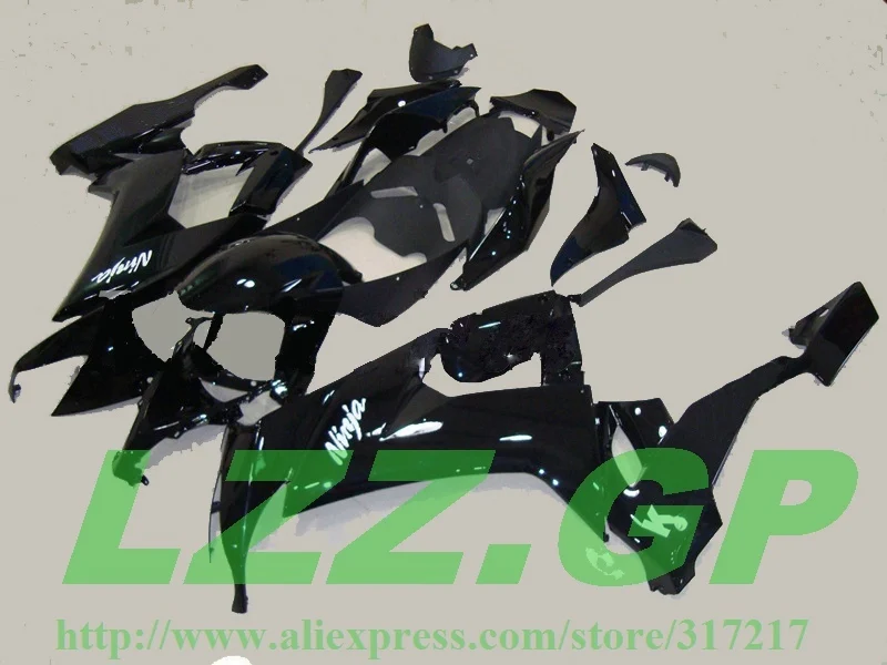 

All black Fairing kits FOR KAWASAKI NINJA ZX10R 08-09 ZX 10R 08 09 ZX-10R 08-09 ZX 10R 2008 2009 #001b LZZ.GP