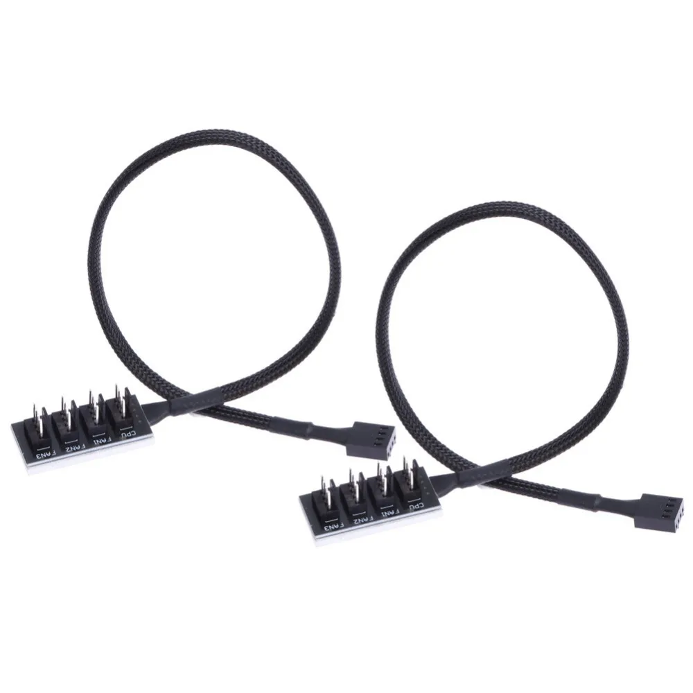 1 шт. кулер охлаждающий вентилятор силовой кабель гнездо на 4 штыря 4-контактный