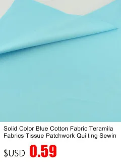 Solid Color Pink Cotton Fabric Tissue Home Textile Patchwork Quilting Sewing Cloth Crafts Bedding Decoration Teramila Fabrics