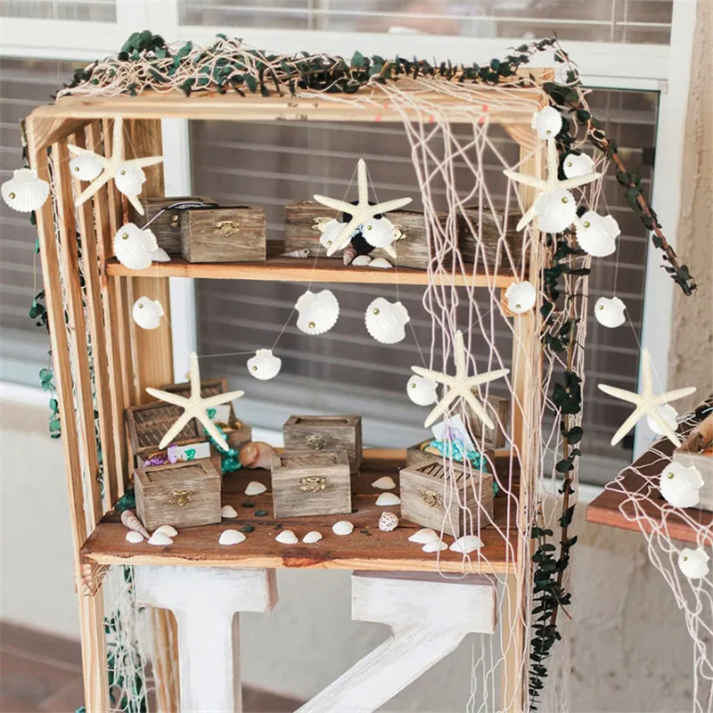 Морская звезда Shell тема бумажные баннеры океан одноразовые домашние украшения