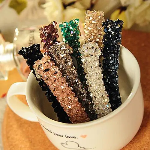 Women's Fashion Bling Headwear Elegant Hair Clips Handmade Full Crystal Clip Barrette Hairpin Accessories Styling Tool | Красота и
