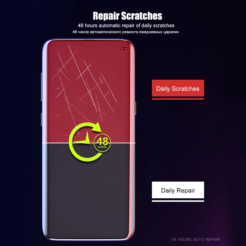 Защитная пленка для экрана S10 с защитой от отпечатков пальцев Гидрогелевая пленка для samsung S10 Plus Galaxy S10 e S10 Lite без стекла полная защитная пленка