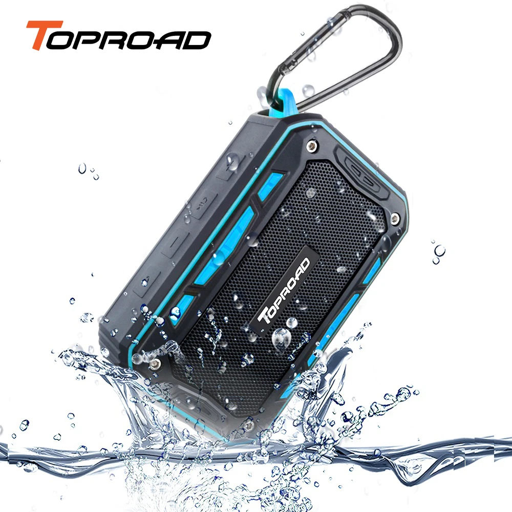 TOPROAD IP67 Водонепроницаемый Bluetooth динамик беспроводной стерео сабвуфер открытый