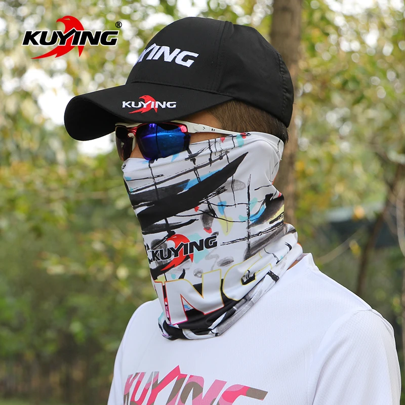 KUYING Cycling Fishing Ice Rayon Face Mask Outdoor Headband Windproof Sports Neck Warmer Skull Headwear Scarf Cover New |