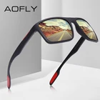 Мужские солнцезащитные очки AOFLY, сверхлегкие винтажные водительские очки с поляризацией, TR90, лето 2019
