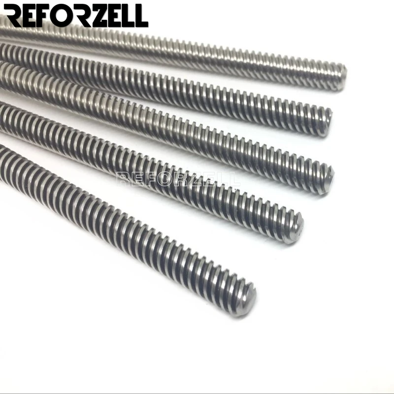 

SS304 Tr8*8-2p(4 starts) ACME Lead Screw 8mm Metric Lead Screw