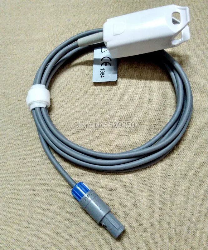 Датчик Mindray mec1000/MEC2000/PM7000/PM8000/PM9000/spo2 многоразовый датчик spo2 awt на палец для взрослых