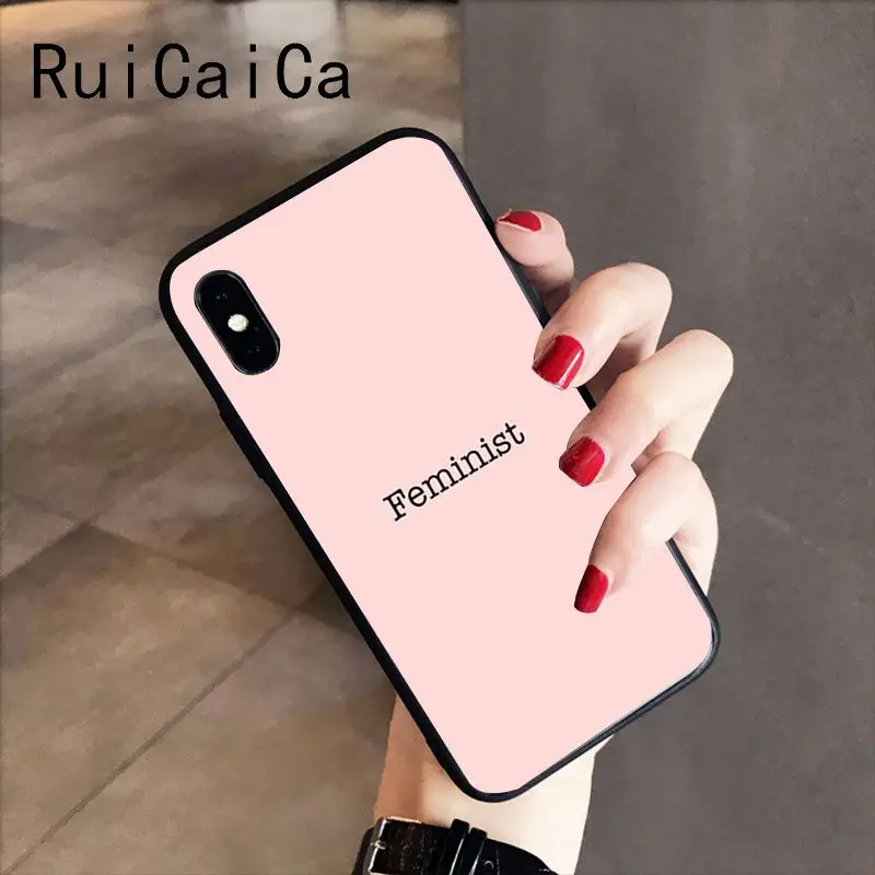 RuiCaiCa эстетика Минимальная девушка мощность Feminist пользовательские фото мягкий