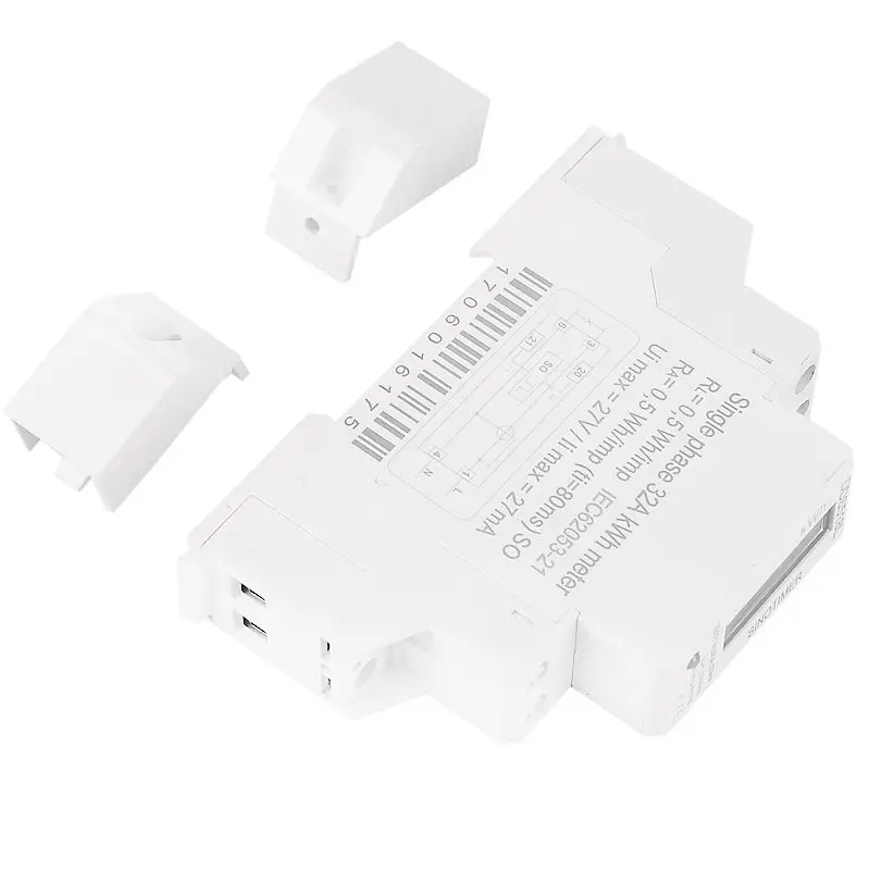 Однофазный счетчик электроэнергии с ЖК подсветкой кВт/ч переменный ток 5 32 А 230 В 50