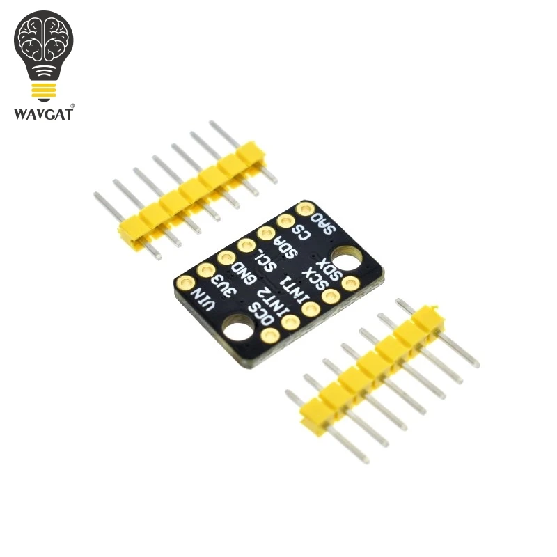 WAVGAT официальный BMI160 6DOF 6 осевой коэффициент тяжести фотоэлемент IIC I2C SPI протокол