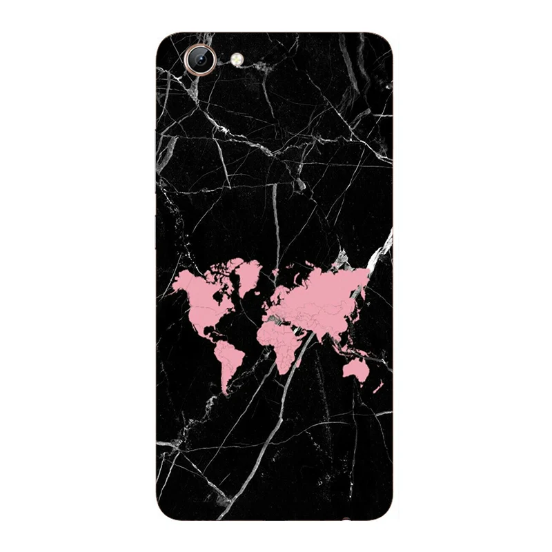 Силиконовый чехол с мраморным рисунком для Vivo Y11 Y19 Y25 Y65 Y66 Y67 Y71 Y71i Y81 Y81i Y83 V5 V5s Lite V7