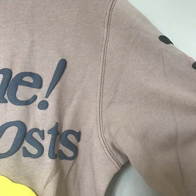 Kanye West Kids Ghosts пуловер для мужчин и женщин, лучшее качество, коллекция Ghosts, Свитшот Kanye West, хлопковая толстовка с капюшоном