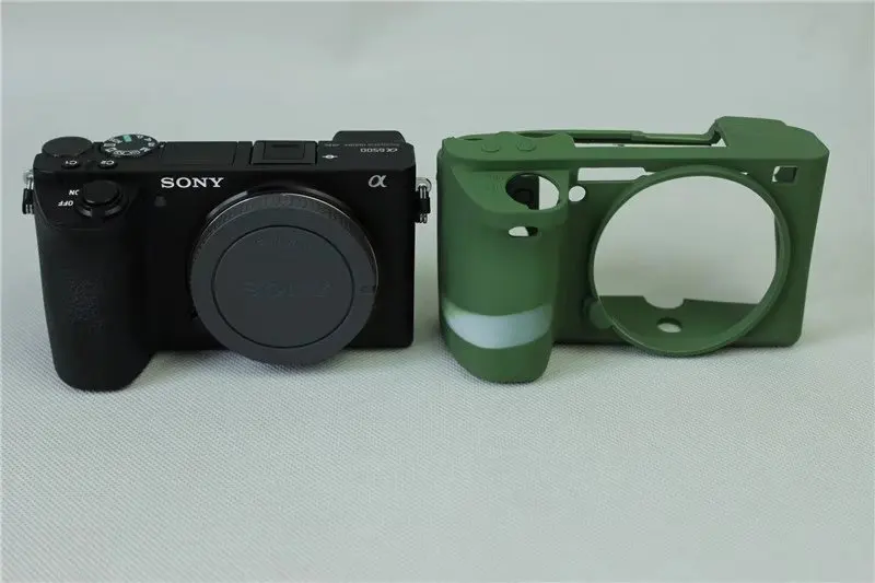 Мягкий силиконовый защитный чехол для камеры Sony A6500 ILCE6500 | Электроника