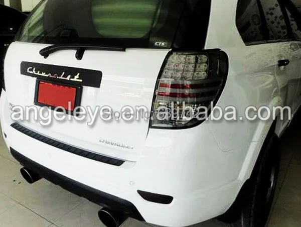 Для CHEVROLET Captiva светодиодный задний фонарь 2009 2011 года дымчатый черный цвет супер