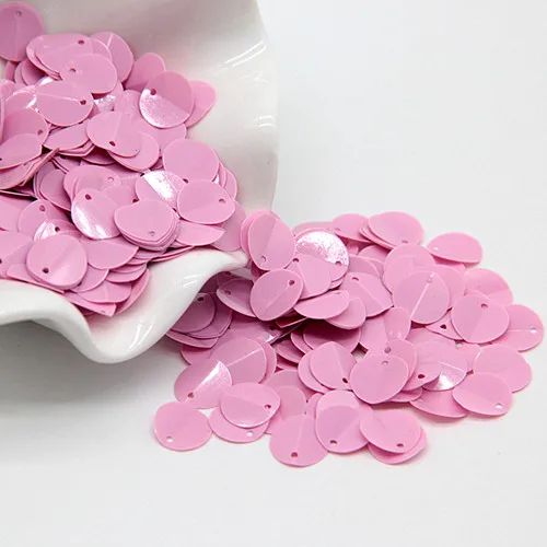 10mm solid pkpurple Раза с блестками и пайетками 8/10/12 мм Разноцветные чашки овальная форма, Сыпучие блёстки DIY Свадебные украшения Для женщин швейной АКСЕССУАРЫ 20g - Цвет: 10mm solid pkpurple