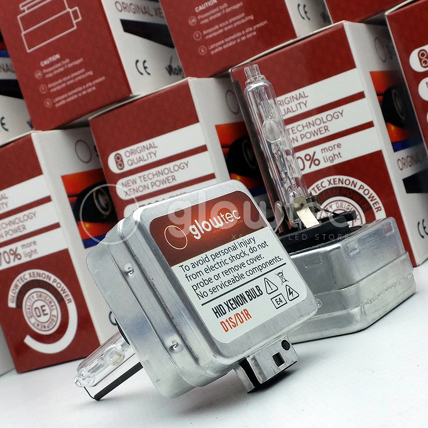 GLOWTEC оптовая продажа 10 шт. D1S HID ксеноновые лампы 12 В 35 Вт hid 4300K 5000K 6000K 8000K 10000K 12000K для