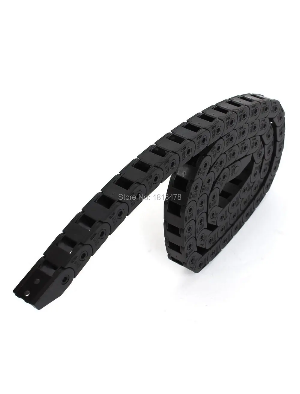 Станок с ЧПУ черный пластик 10 мм x R3.5cm кабель Тяговая цепь 3 фута длиной|chain long|chain