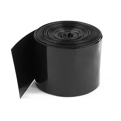 Термоусадочная трубка из ПВХ 50 мм/30 мм 10 м 33 фута для 2 батарей 18650|battery shrink wrap|pvc