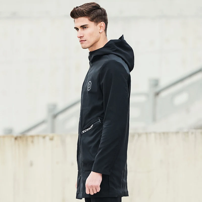 Пионерский лагерь 2017 Новинка весны длинная куртка пальто брендовая мужская