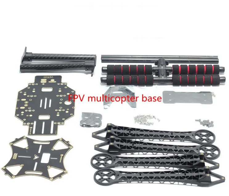 S500 500 мм PCB Квадрокоптер Рамка комплект с углеродным волокном шасси для FPV Quad Gopro